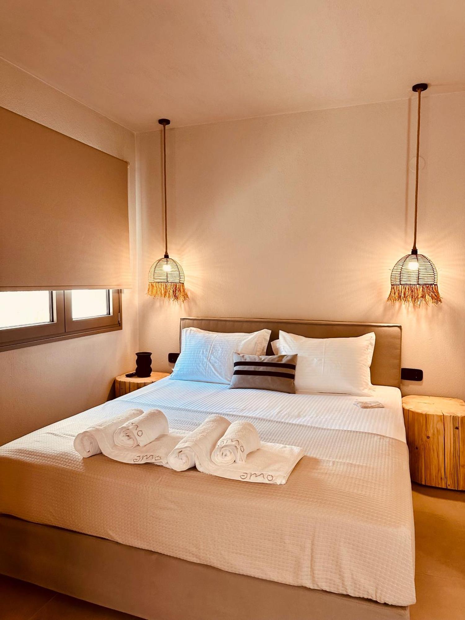 Amo Golden Suites Khrysi Ammoudia Eksteriør bilde