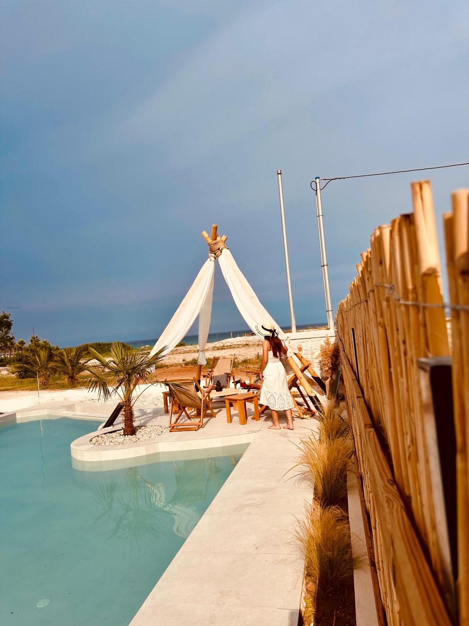 Amo Golden Suites Khrysi Ammoudia Eksteriør bilde